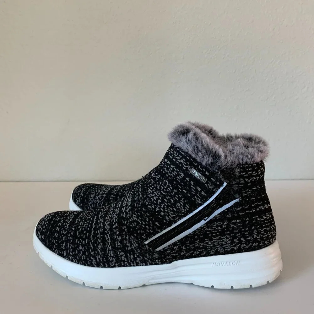 TELIC Women's Apres-Ski Recovery Comfort Boots 510 Granite Size 9 Vegan Friendly - Picture 5 of 10